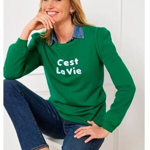 Talbots c’est la vie sweatshirt